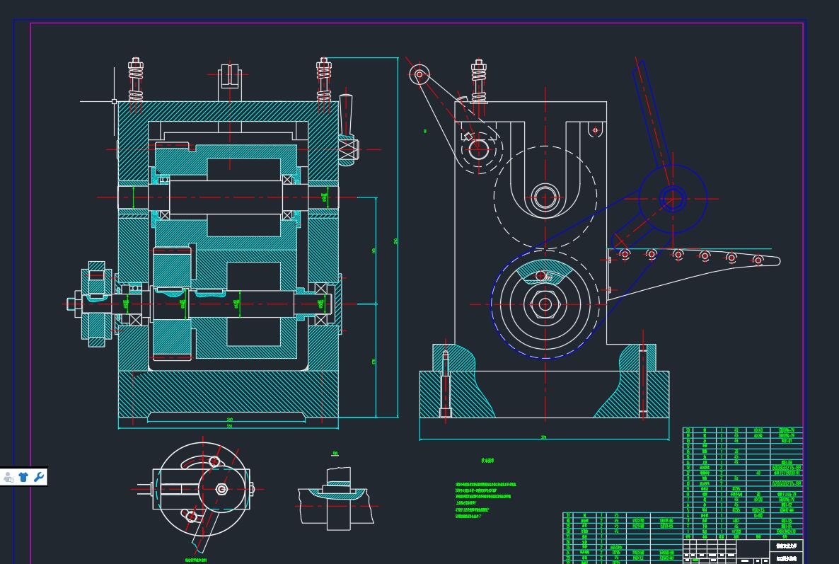 軸瓦沖裁自動送料機(jī)構(gòu)及模具設(shè)計 從2D圖紙到高效生產(chǎn)的實(shí)現(xiàn)